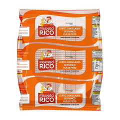 FILE DE PEITO INDIVIDUAL CONG FRANGO RICO CX 20KG